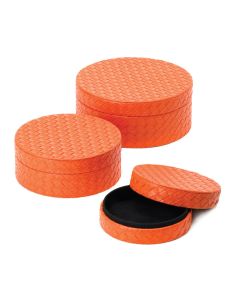 ORANGE KEEPSAKE BOX TRIO