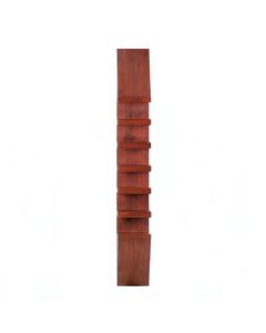 SLEEK WOODEN WINE WALL RACK