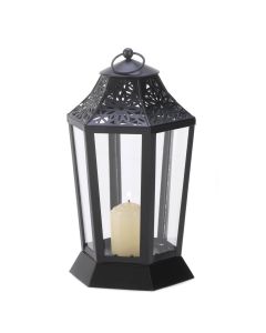 MIDNIGHT GARDEN CANDLE LANTERN