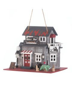 ROUTE 66 BIKER BAR BIRDHOUSE