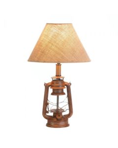 VINTAGE CAMPING LANTERN TABLE LAMP